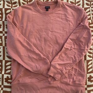 J. Crew Salmon Crewneck Sweatshirt
